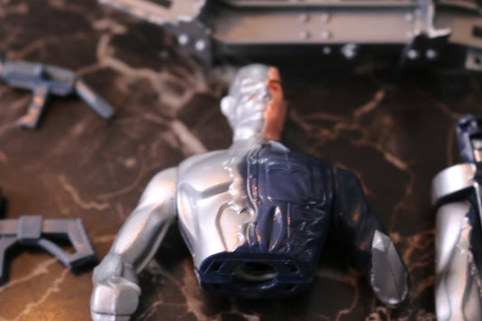 1991 Kenner Terminator 2 Exploding T-1000 Figure w/ Blast Apart Action!