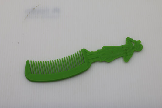 Vintage Ronald McDonald Happy Meal Green Kids Plastic Comb 6” Long Promo 1980