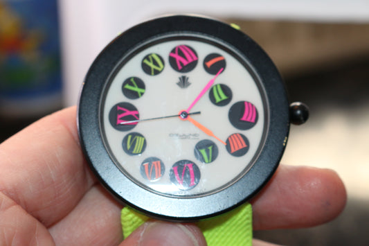 Vintage Wirst watch dejuno quartz swiss parts 1198 for kids retro 1990's