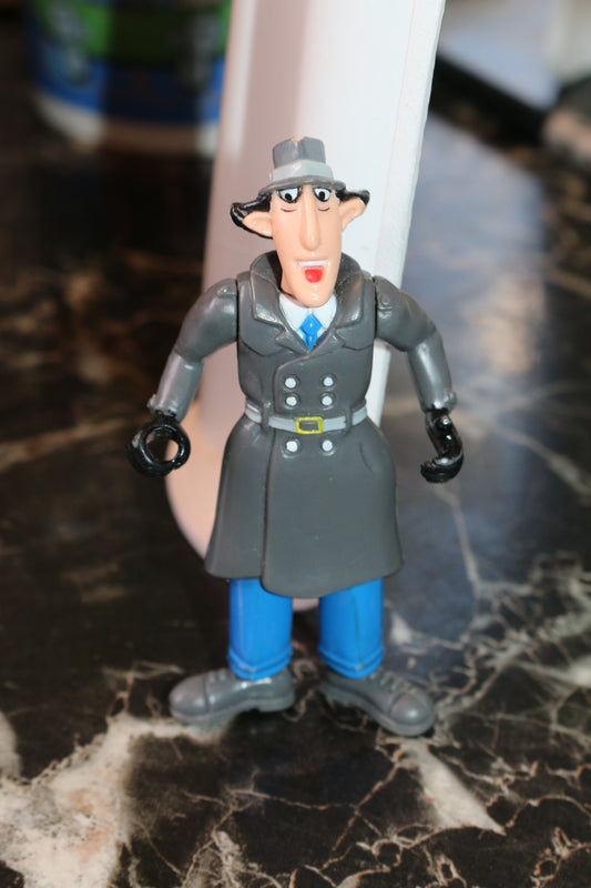 1991 Inspector Gadget Burger King articulated figure, legs, neck, stretchable