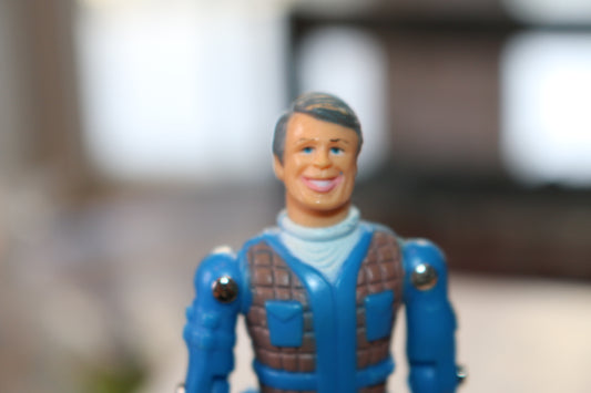 1983 Galoob Cannell A-Team John "Hannibal" Smith 3.75" Vintage Action Figure