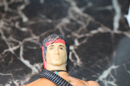 John Rambo Sylvester Stallone Rambo 1986 Coleco Vintage Figure