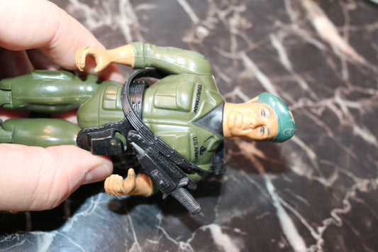 1985 Rambo Colonel Trautman Coleco Vintage Action Figure