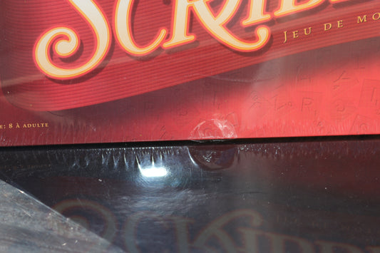 Scrabble en francais scellé sealed in box milton bradley jeu de société