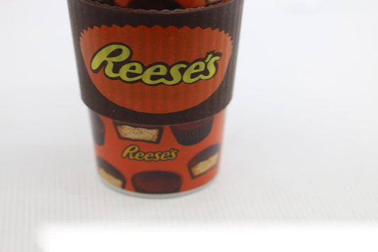 Reese’s Ceramic Travel Mug with Lid – Licensed Galerie Coffee Cup Peanut Butter