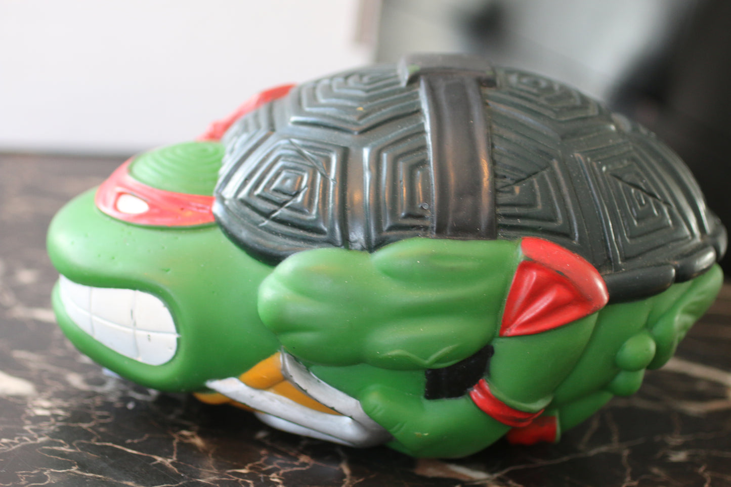 Vintage 1991 TMNT Teenage Mutant Ninja Turtles Raphael Sewer Sports Football VGC