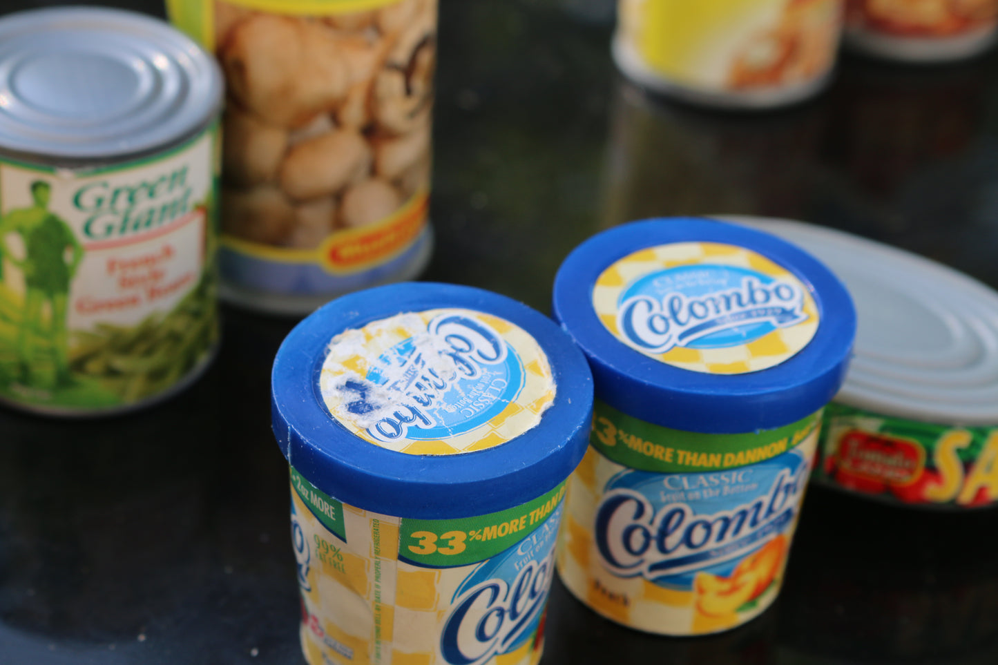 Realistic CDI Pretend Play Can Toy for Kids Groceries Play Food Corn Soup