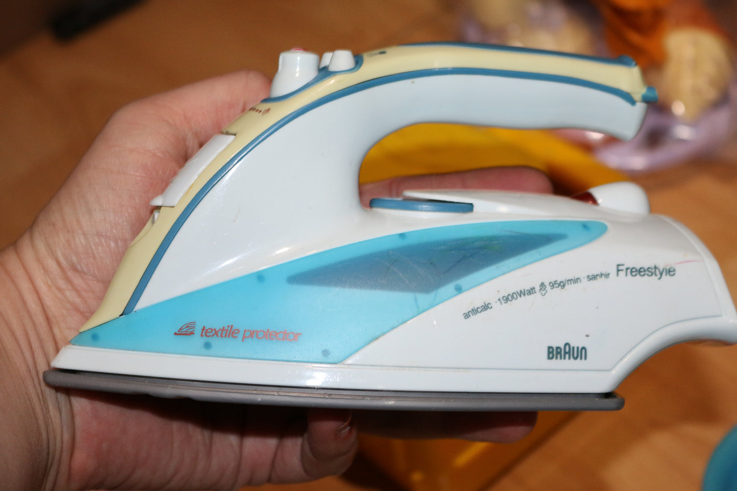Realistic Play Pretend Iron / Braun Iron Toy - Made In GERMANY