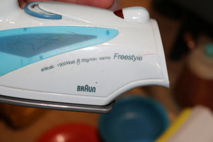 Realistic Play Pretend Iron / Braun Iron Toy - Made In GERMANY