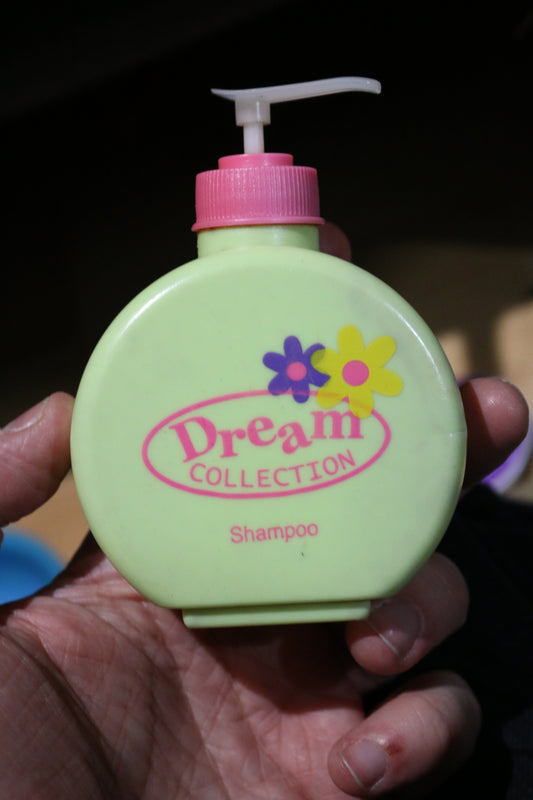 Vintage toys for the little doll mom Shampoo baby bottle Dream Collection