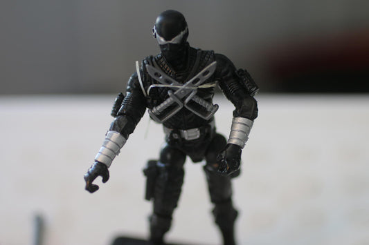Snake Eyes v3 GI Joe 25th Anniversary Action Figure W Accessories A0125 Complete
