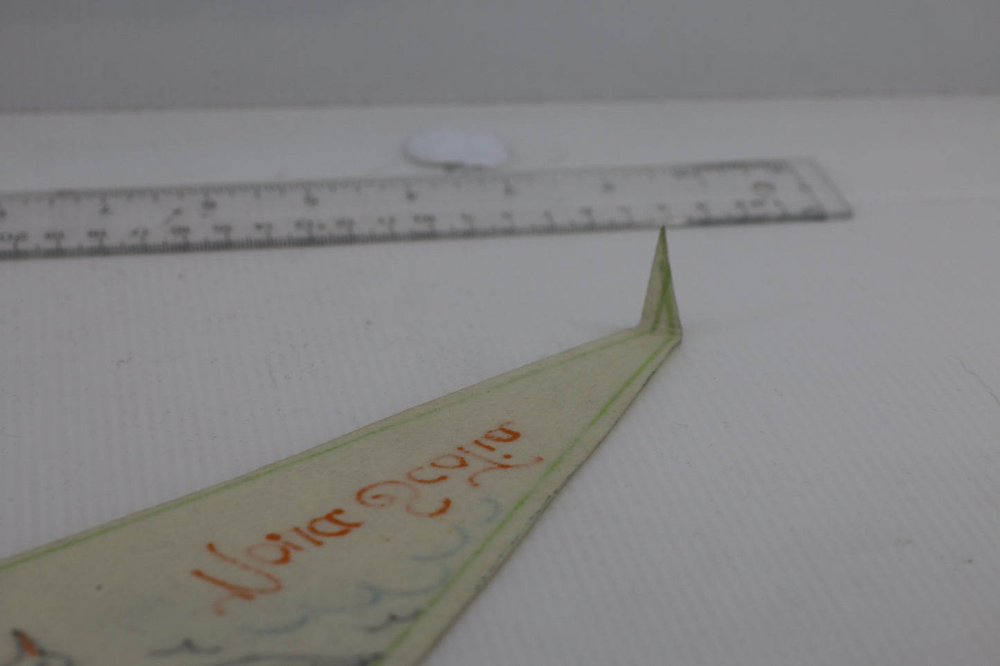 VINTAGE Nova Scotia small SOUVENIR FELT PENNANT FLAG