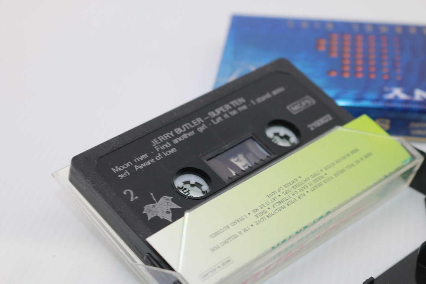 Cassette Tape Jerry Butler - Super Ten - Cassette Tape album Vintage rare music