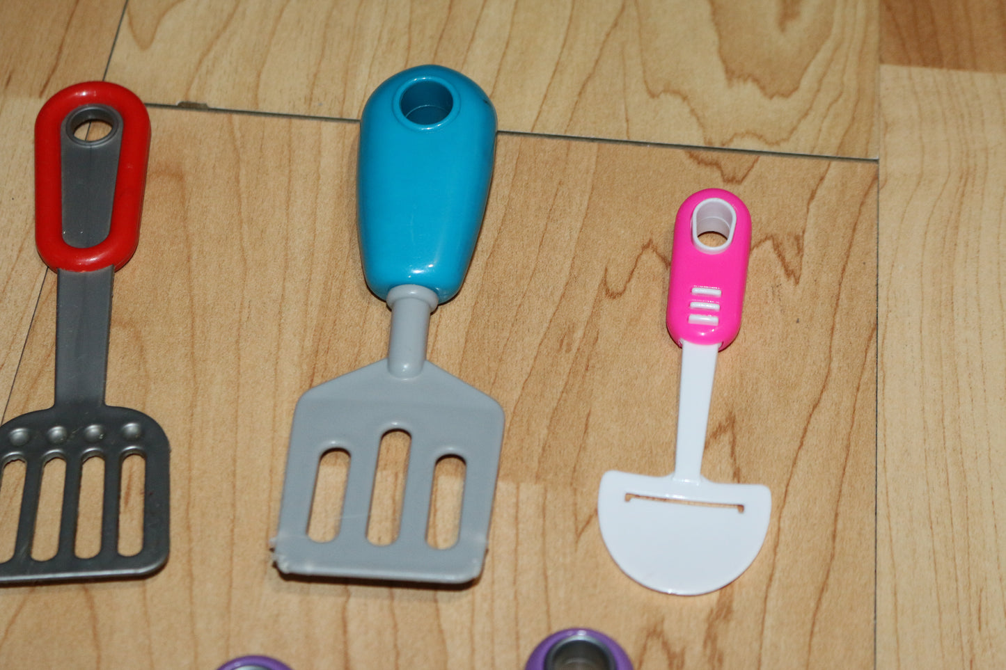 Play Dishes kitchen ustensils set toys vintage Mixed Lot Played WCondition #2