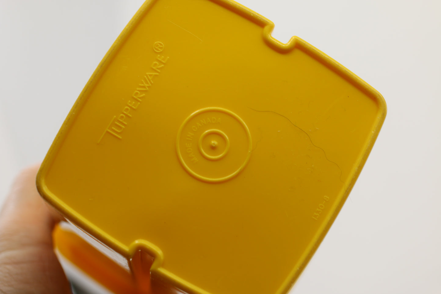 Vintage 1970s Tupperware #13307 Pickle or Olive Container – 3-Piece Set