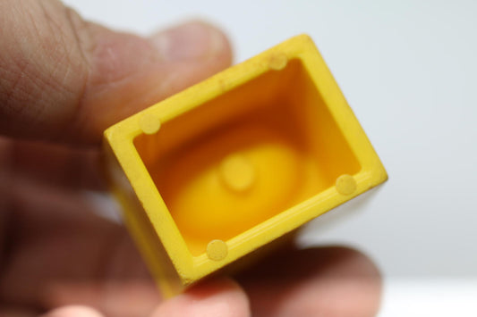 Vintage Fisher Price Little People Bathroom Yellow Sink replacement part piece