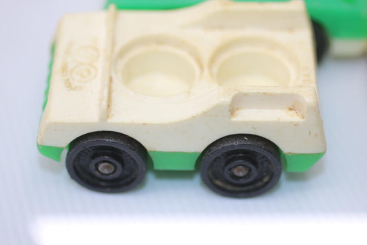 Fisher Price Little People Play Family Garage Cars Lot of 3 Vehicles 1970s-80s