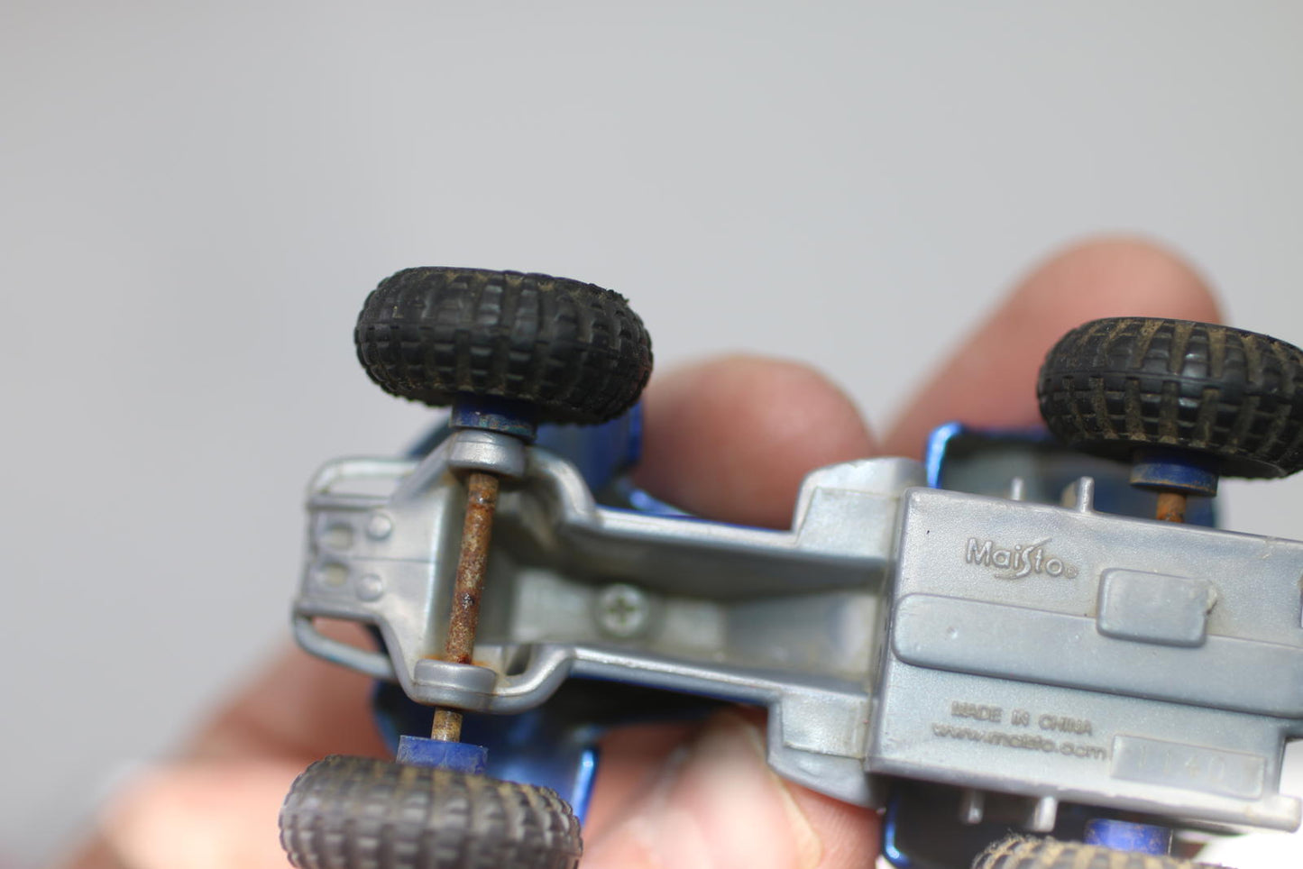 Maisto Blue ATV Toy Vehicle