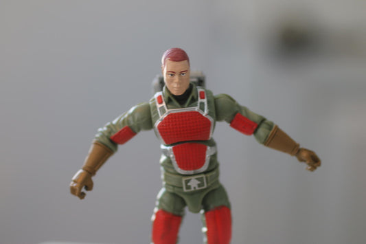 GI Joe 25th Anniversary 2008 SGT FLASH v2 Figure 100% Complete Laser Rifle Troop