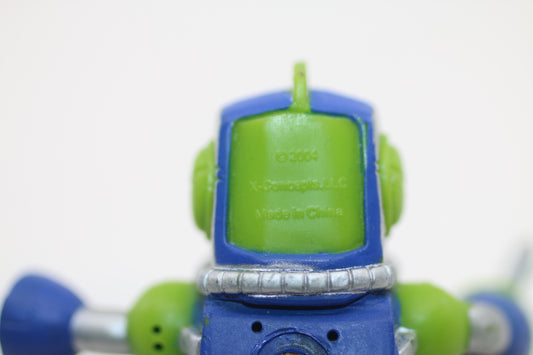 Vintage Y2K Tech Deck Dude Tek Robot Figure – Early 2000s Skate Toy – Collectible