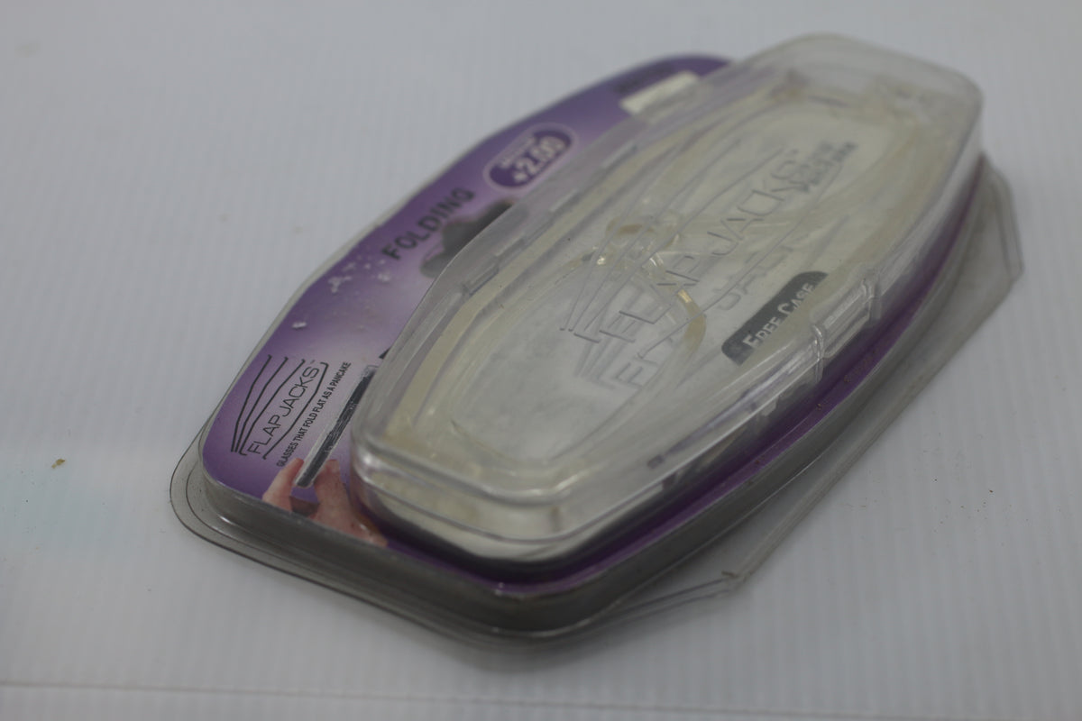 + 2.00 FLAP JACKS Reading Glasses *BRAND NEW / SEALED ORIGINAL PACKAGE*