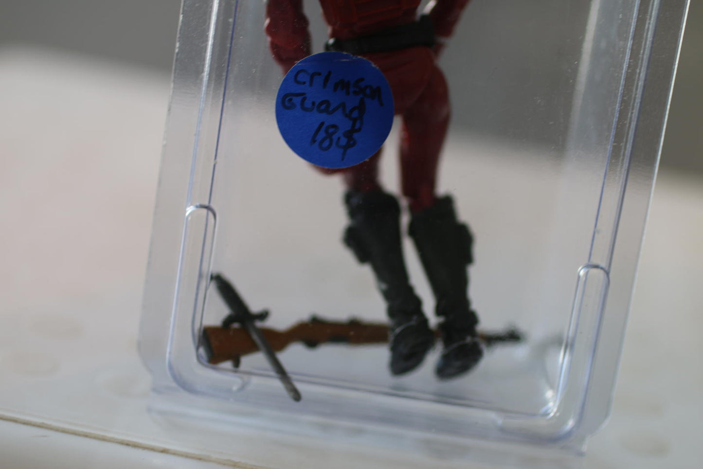 2008 GI JOE 25TH ANNIVERSARY CRIMSON GUARD V10 LOOSE COMPLETE FIGURE #3