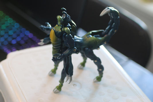 Vintage VTG 1998 ☆ Transformers ☆ Animorphs : Deluxe AX / SCORPION Figure
