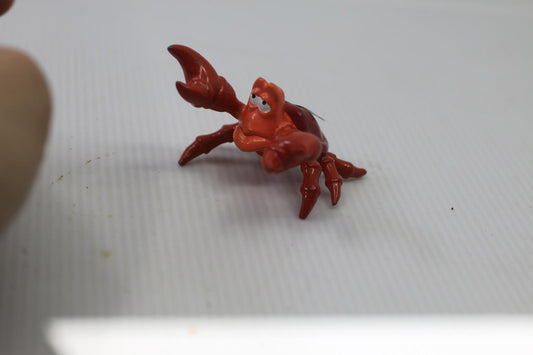 Disney The Little Mermaid Sebastian Loose Plastic Figures Vintage 1990s toy