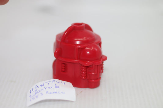 MANTECH 1983 Remco Red SolarTech Vintage 7" Action RED Helmet PART Only