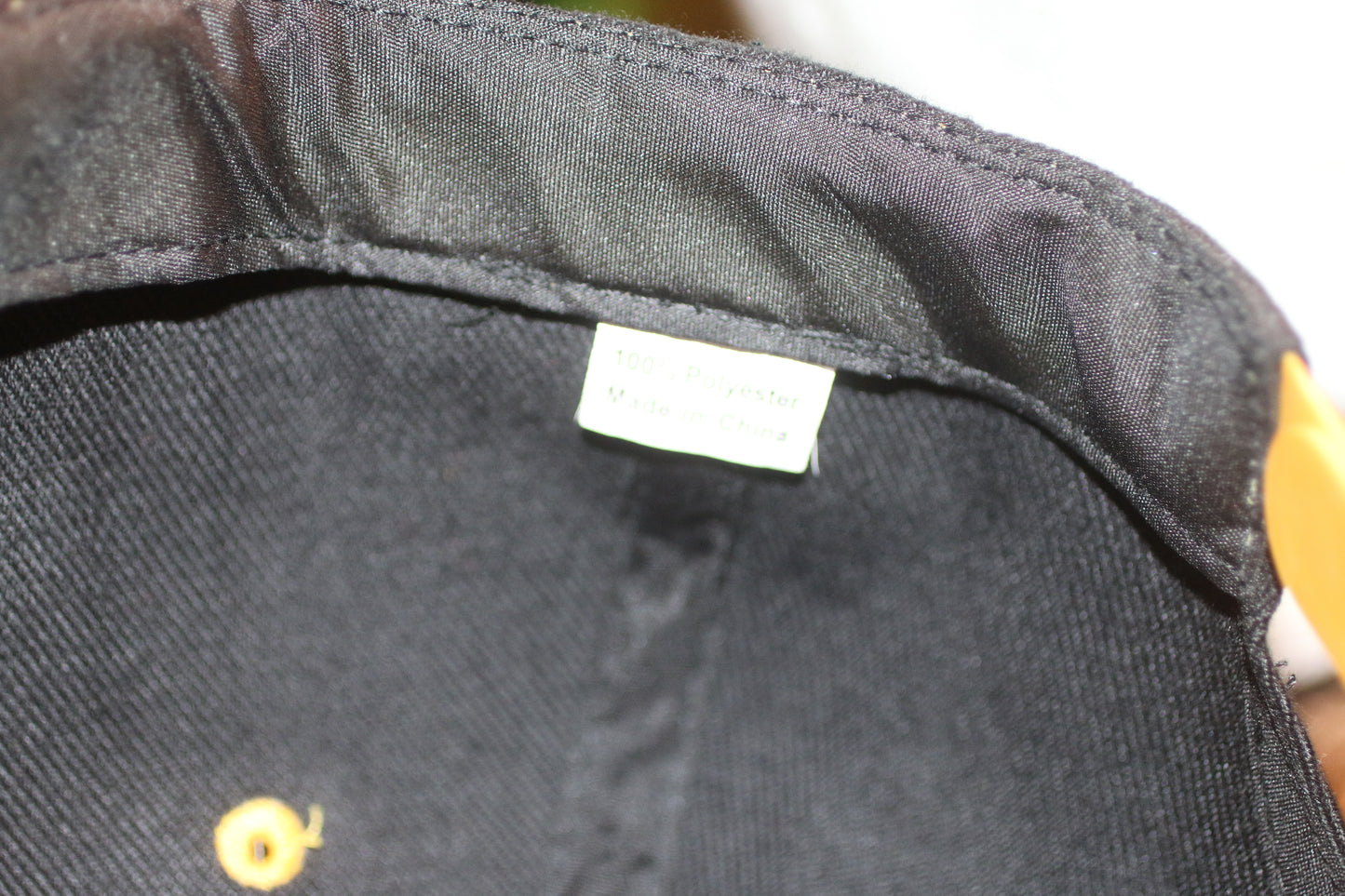 Vintage Pittsburgh Steelers Snapback Hat Budweiser NFL Official Sponsor Black Yellow Cap