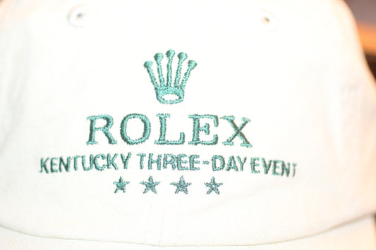 Vintage Men’s Rolex Adjustable Strapback Hat KY Spellout Three Day Event