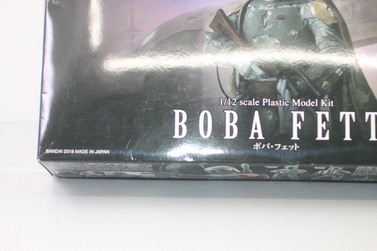 2015 Bandai 2291095 Star Wars Boba Fett 1/12 Scale Plastic Model Kit