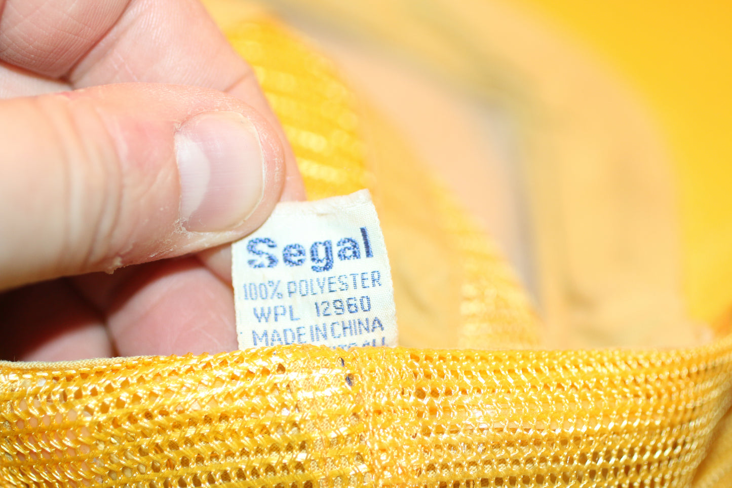 Vintage GEMTUN Service Company Trucker Hat Yellow Mesh Promo Advertising Cap