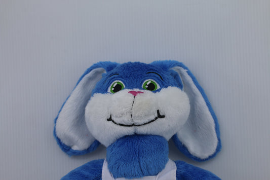 KINDER SURPRISE Blue Bunny Rabbit Plush Easter Candy Chocolate Stuffed Toy