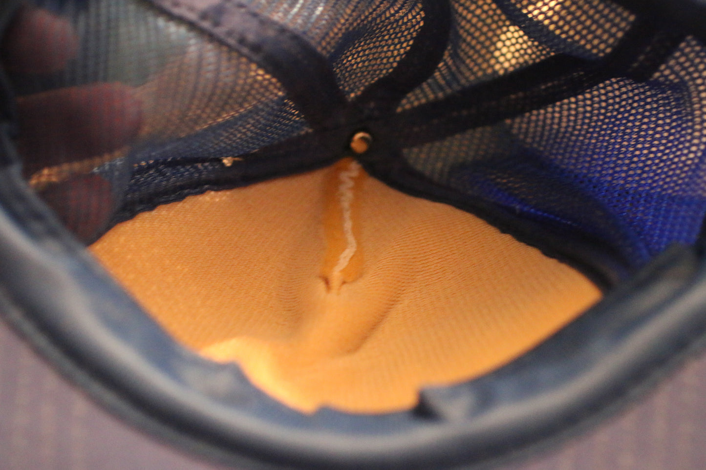 Vintage Pioneer Sportsmen Inc Trucker Hat Blue White Snapback USA Hunting Fishing