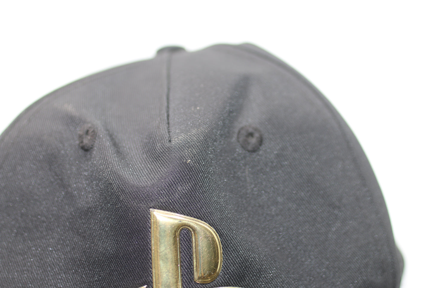 Playstation Hat Cap Baseball Snap Back Black Gold Logo Video Games
