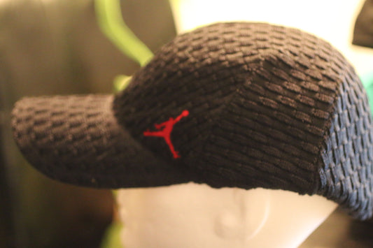 Air Jordan Jumpman Fitted Cap Size 7 5/8 – Black – Basketball Hat – Pre-Owned
