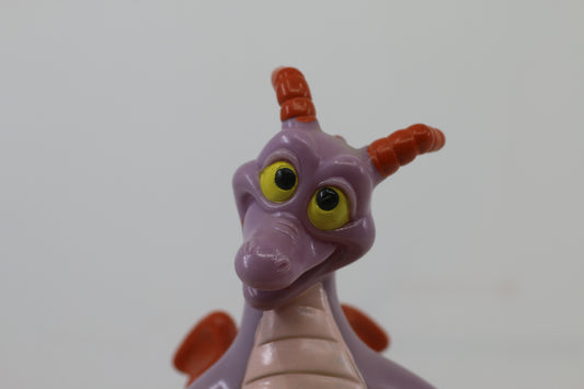 VTG 1982 Walt Disney Productions Epcot Center Figment Vinyl 7" Coin Bank