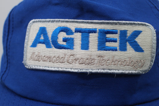 Vintage Trucker Hat Snapback Baseball Cap Agtek Advanced Grade Technology