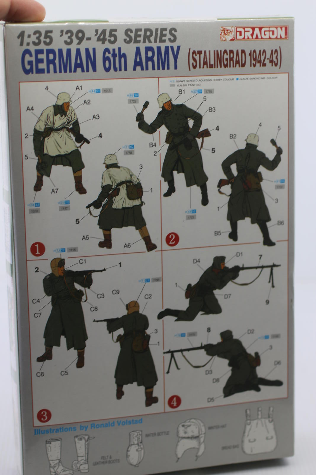 Dragon 6017 1/35 Scale German 6th Army Stalingrad 1942-43 Plastic Model Kit