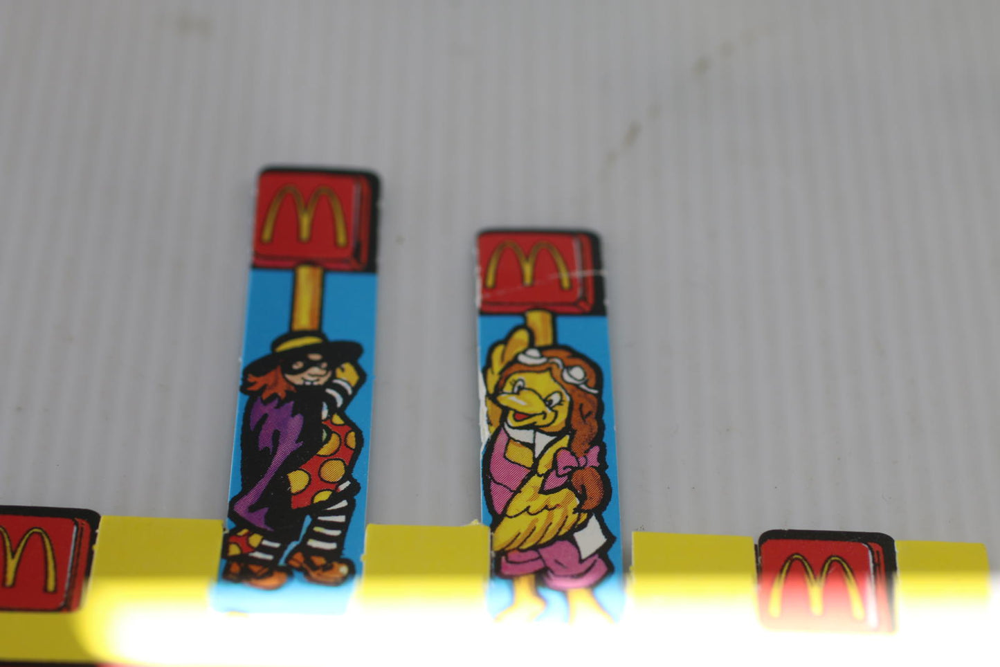 Vintage 1987 McDonald’s Spelling Machine Pull Tab Puzzle Canada