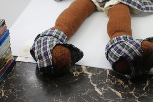 Cornemuse peluche plush toy Jouet série télévisé Vintage 28 inches