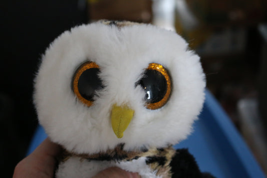 Ty Beanie Boos Owliver The Owl Multicoloured 15Cm
