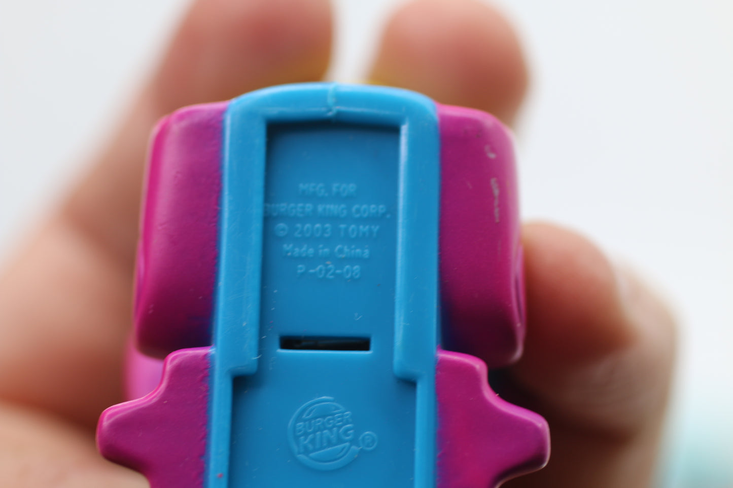 2003 Burger King Magnetic Micropet Giddy-Pal Chubsi-Pal Preowned