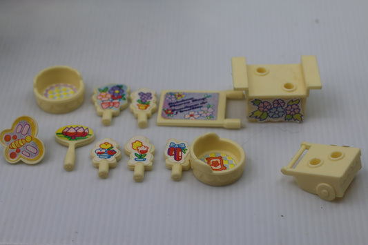 Lucie Village Rainbow Flower Shop Takara Koedachan 1981 Vintage Jimson Toys RARE