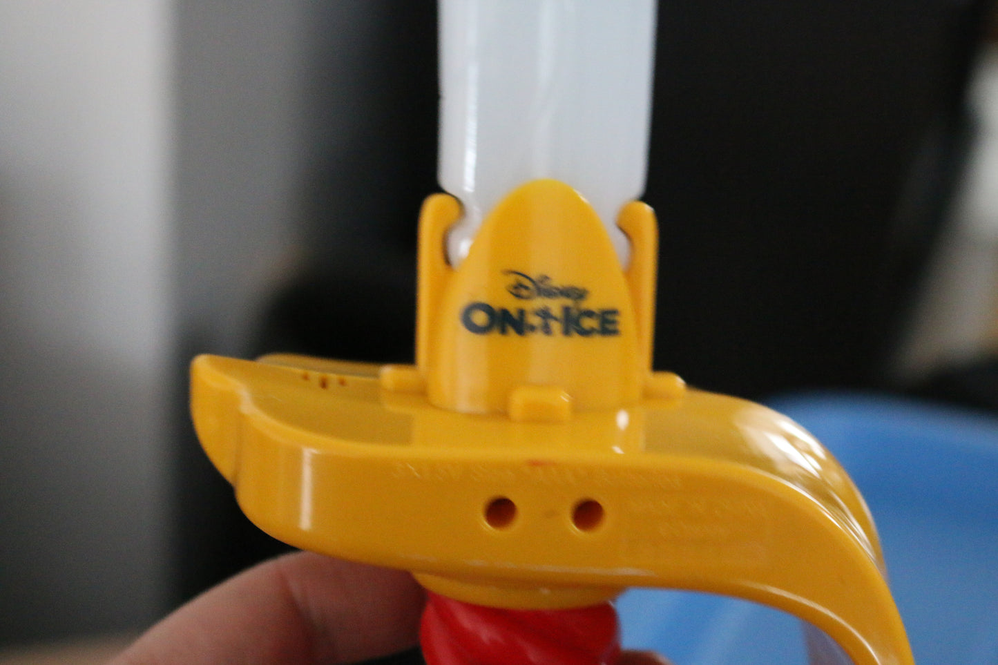 Disney On Ice Kids Light Up Sword Red And Yellow Used *Tested*