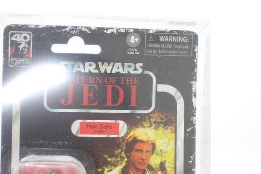 Hasbro Kenner Star Wars Han Solo (Endor) 40th Ann ROTJ Retro Coll 3.75" Figure