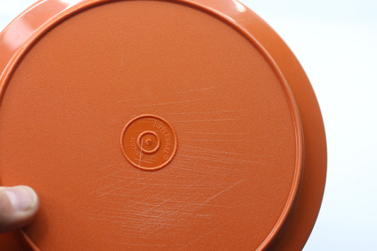 VINTAGE SET w lid TUPPERWARE SEAL N SERVE BOWLS 1253-5 1207-28