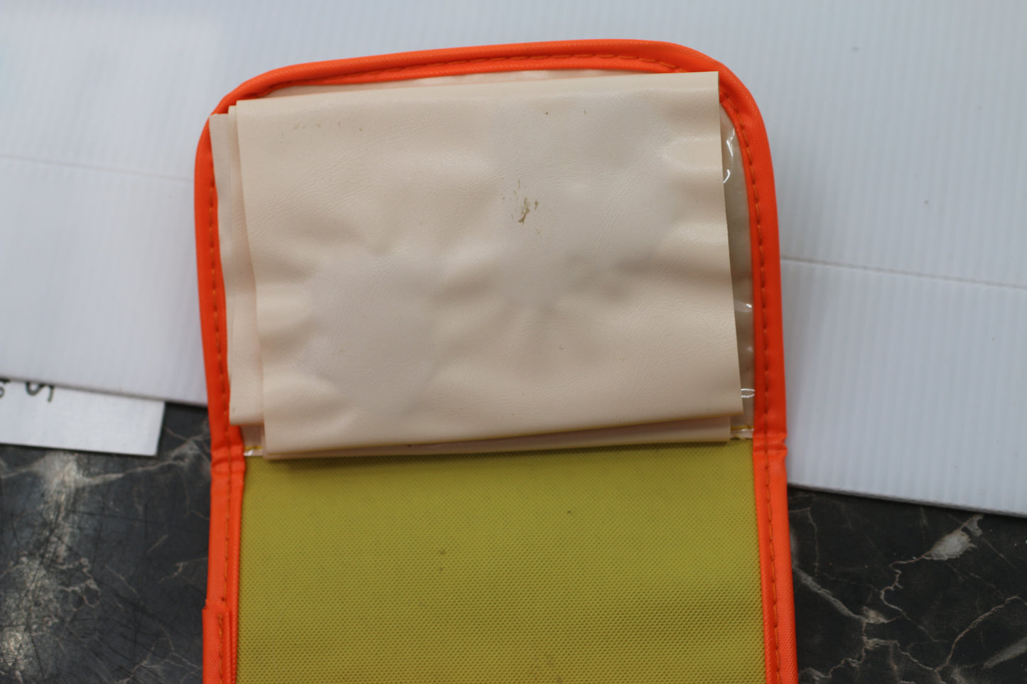 🌟Vintage Stickermania Trading Wallet IMPERIAL 1982 Orange/Yellow Variant🌟