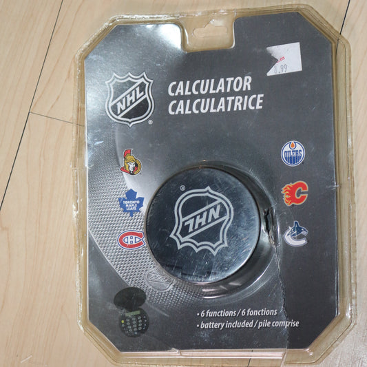 Hockey Accessories Calculator Puck Nhl 6 Functions
